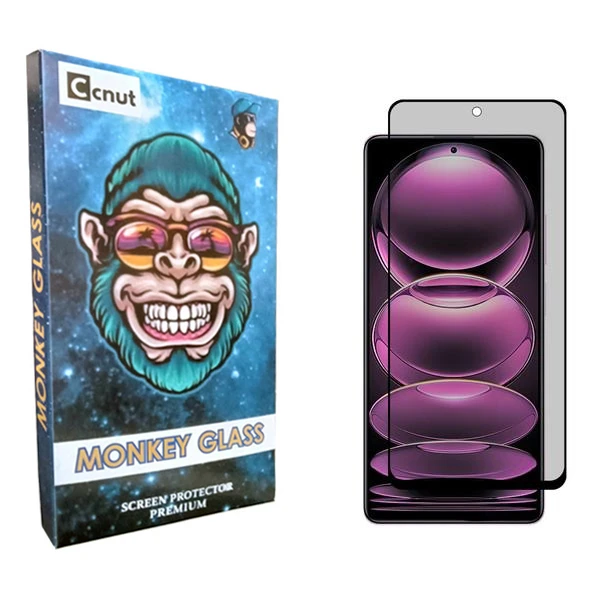 محافظ صفحه نمایش حریم شخصی کوکونات مدل monku مناسب برای گوشی موبایل شیائومی Redmi Note 12 Pro Plus