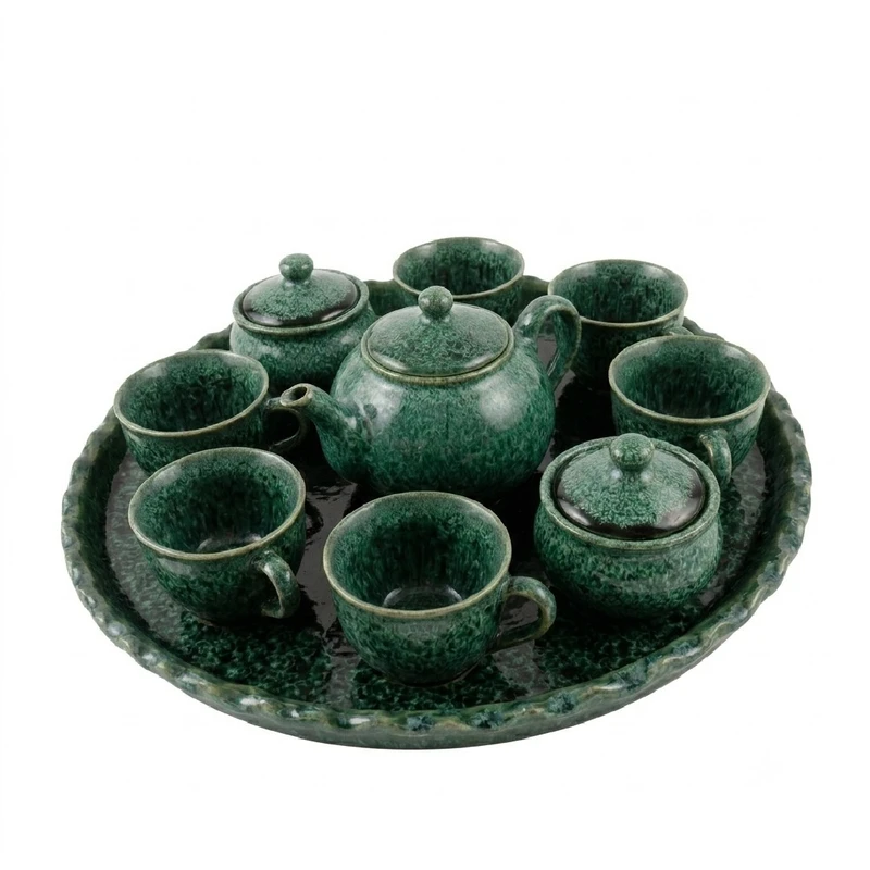 سرویس چای خوری 9 پارچه مدل سنتی 