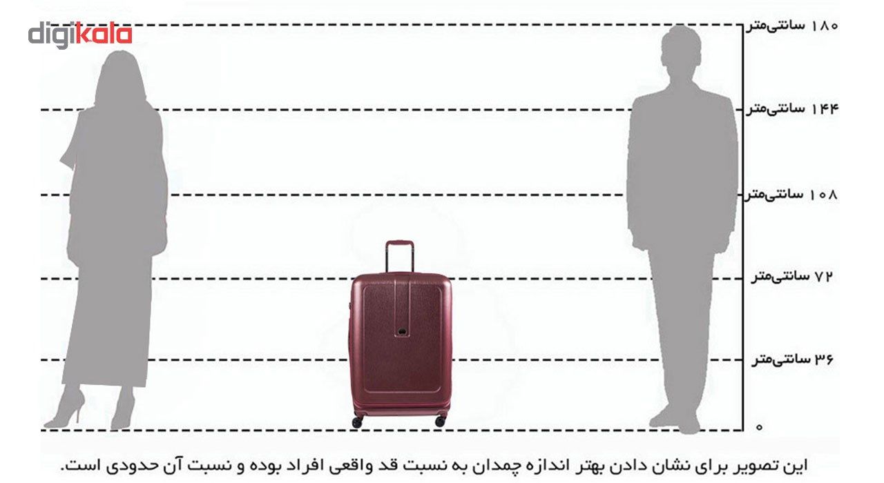 چمدان دلسی مدل Grenelle main 1 4