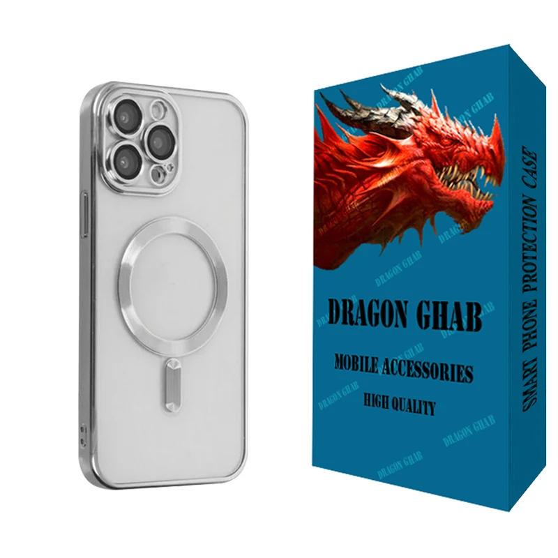 کاور دراگون قاب مدل مگ سیف طرح LUX مناسب برای گوشی موبایل اپل iPhone 13 Pro