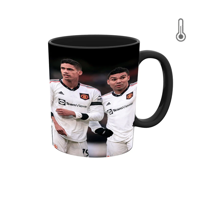 ماگ حرارتی طرح کاسمیرو و واران منچستریونایتد