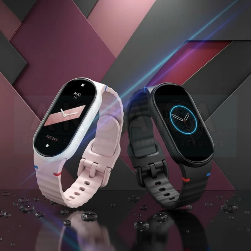 عکس شماره 4 : بند آکوآرا مدل newvmb مناسب برای ساعت هوشمند شیائومی mi band 8-9-10 12mm