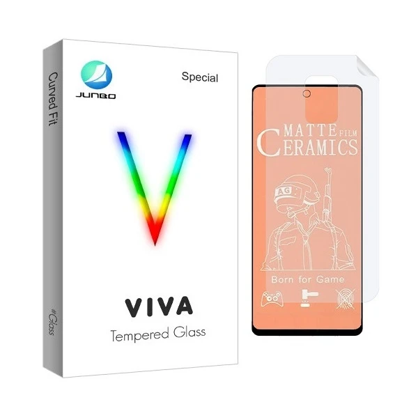 محافظ صفحه نمایش مات جانبو مدل 2CMN مناسب برای گوشی موبایل شیائومی Redmi Note 9s به همراه محافظ پشت گوشی