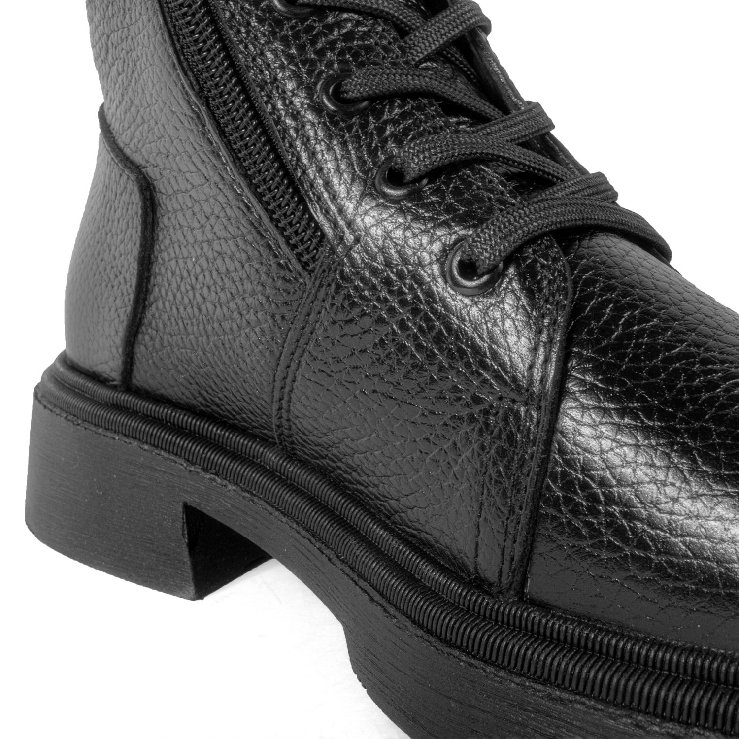 نیم بوت زنانه چرم عطارد مدل چرم طبیعی کد SH264 -  - 12