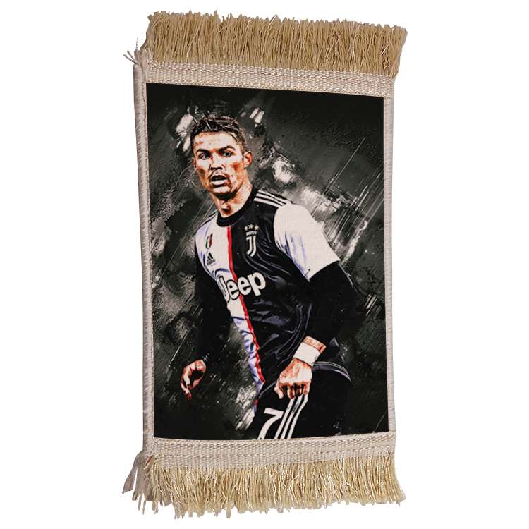 فرش ماشینی دیوارکوب مدل رونالدو کد 344