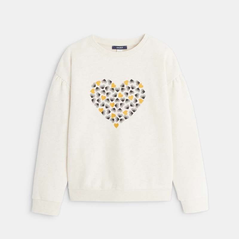 سویشرت دخترانه اوکایدی مدل PK-OK-Heart