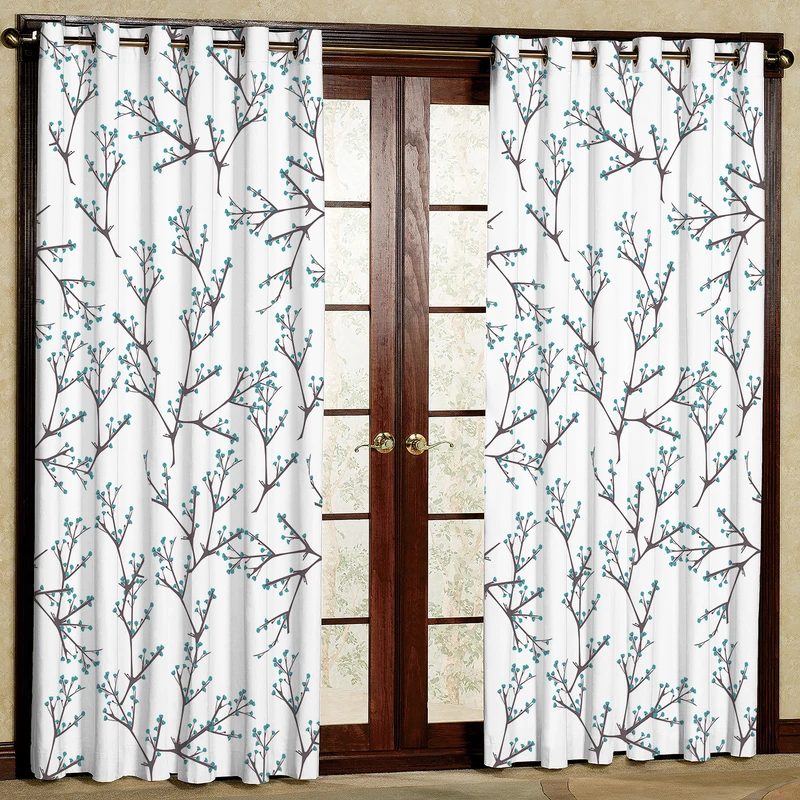 پرده مدل طرحدار مخمل پانچی کد 1982 سایز 200x140 سانتی متر