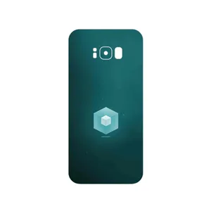 MAHOOT Minimal Cube icon Cover Sticker for Samsung Galaxy S8 Plus