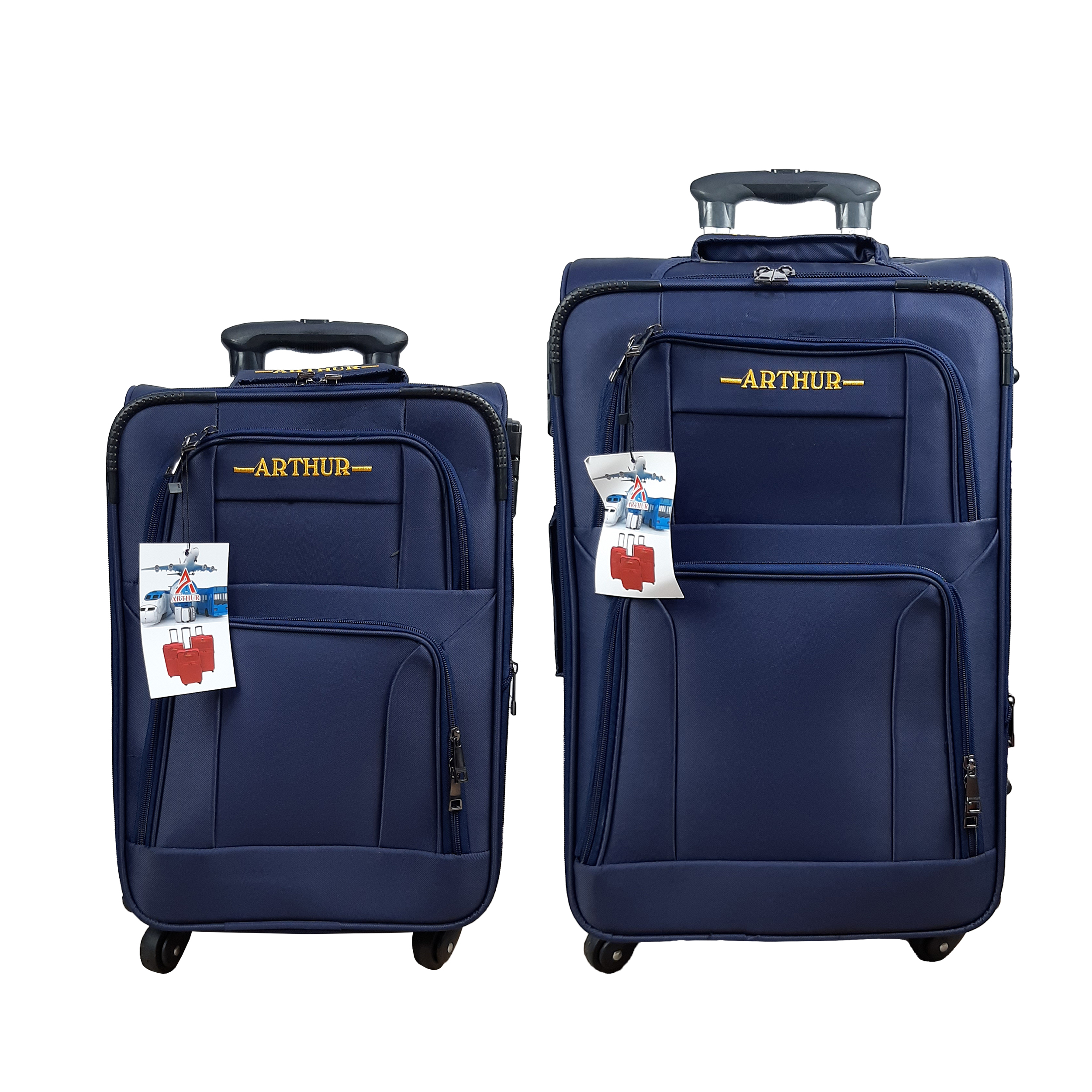 مجموعه دو عددی چمدان آرتور مدل J4050 کد B-K