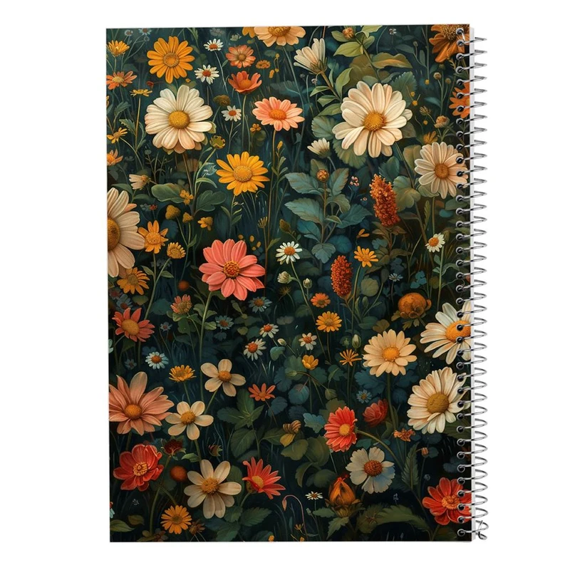 دفتر لیست خرید 50 برگ مدوپد مدل گل کد DF15969