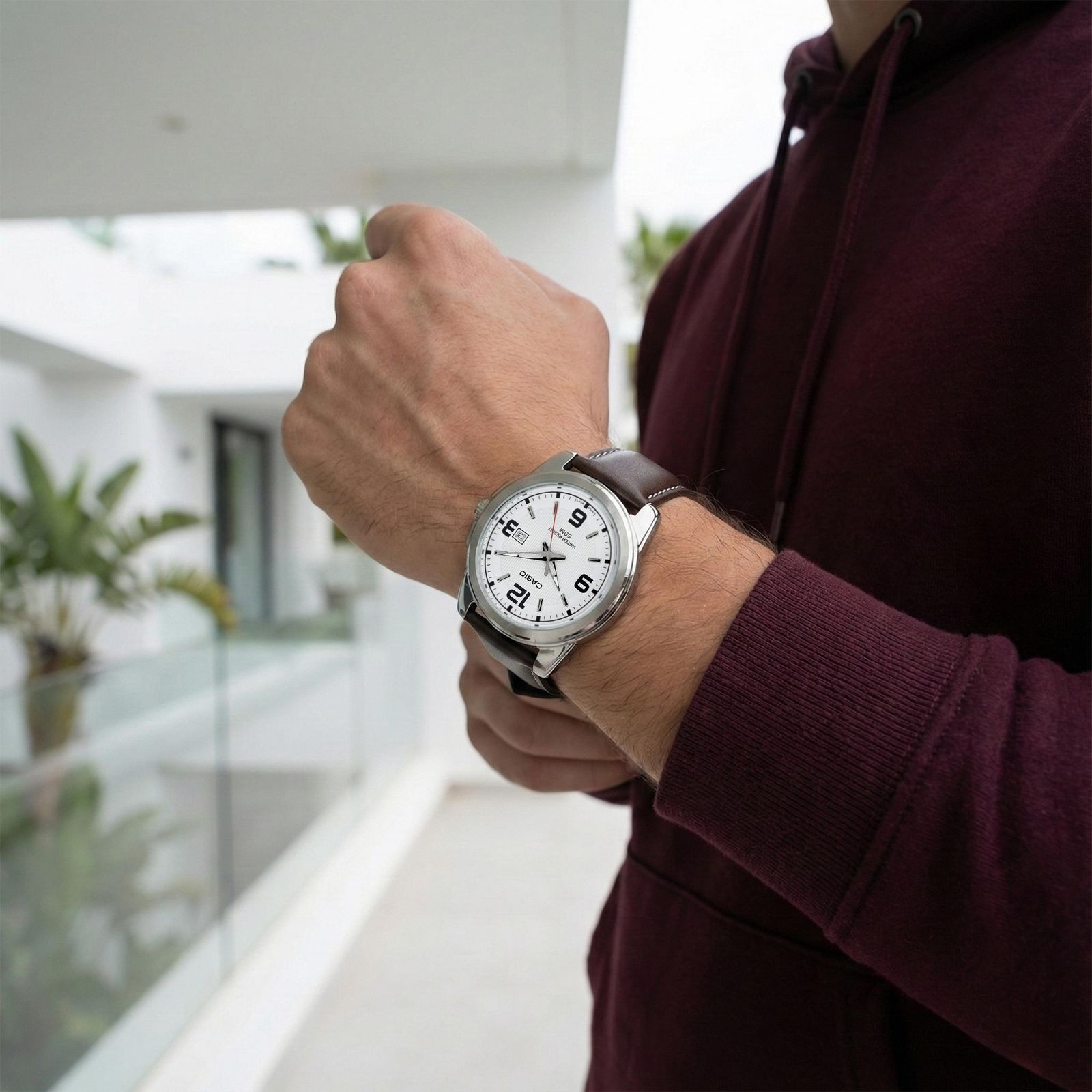 ساعت مچی عقربه ای مردانه کاسیو مدل MTP-1314L-7AVDF - - 2