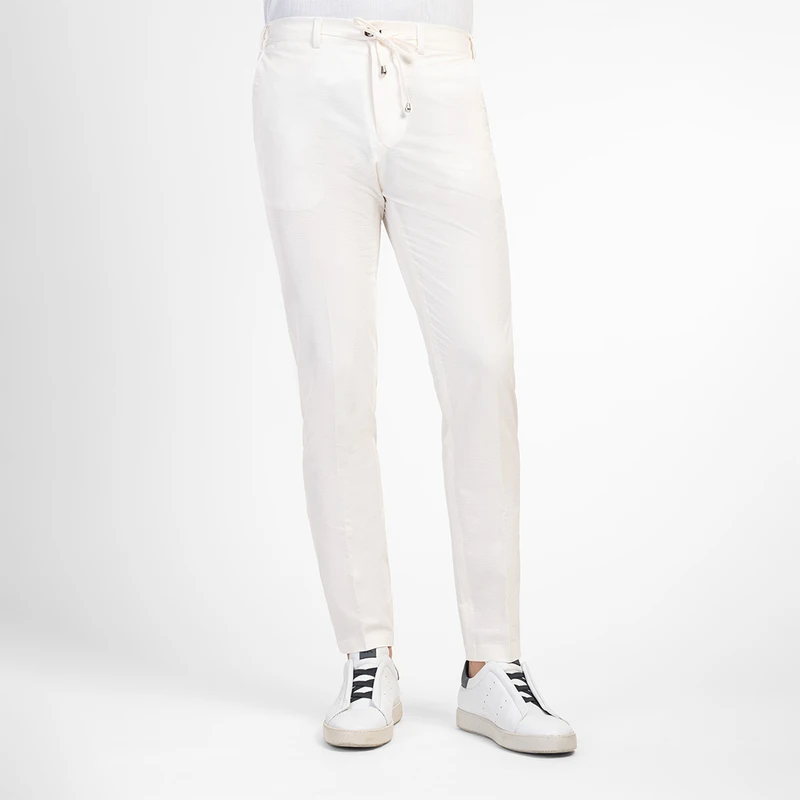 شلوار پارچه‌ای اسلیم فیت مردانه ام کی مدل 2150