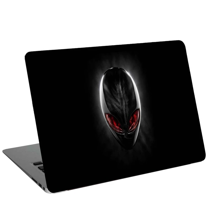 استیکر لپ تاپ طرح alienware skull wallpaper کد G-1220 مناسب برای لپ تاپ 15.6 اینچ