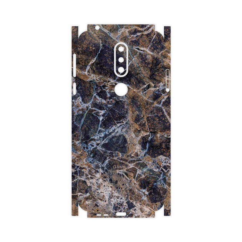 برچسب پوششی ماهوت مدل Earth-White-Marble-FullSkin مناسب برای گوشی موبایل نوکیا 7.1