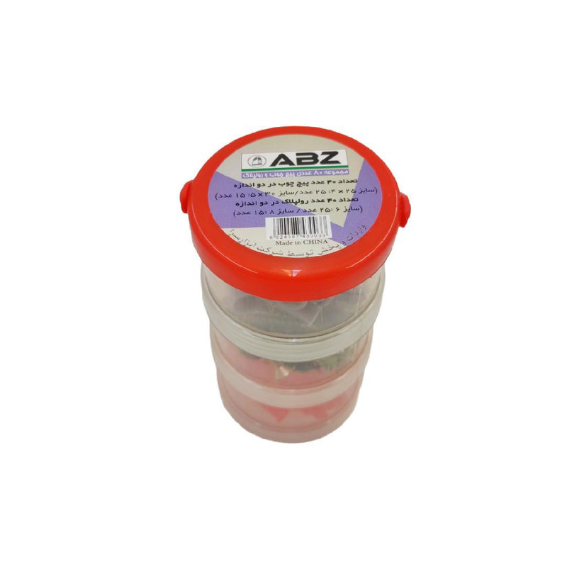 پیچ و رولپلاک ای بی زد مدل ZY30031 مجموعه 80 عددی