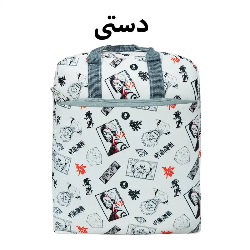کوله پشتی بچگانه سیی مدل  سامورایی چینی ژاپنی سه کاره کد 226.6