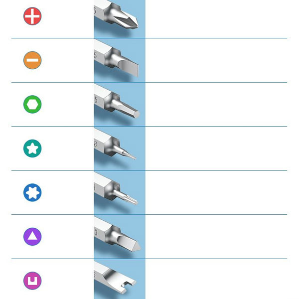 پیچ گوشتی یوگرین مدل CM372-80459 بسته 38 عددی