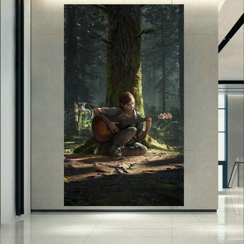 پوستر طرح Game مدل The last of US part 2 کد AR9170