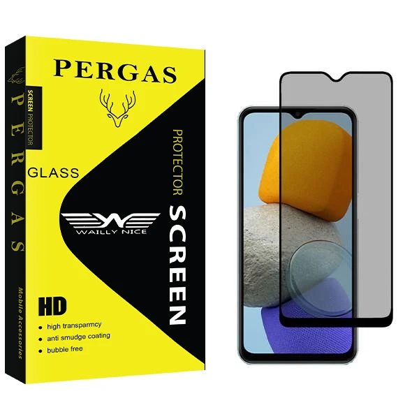 محافظ صفحه نمایش حریم شخصی وایلی نایس مدل Pergas مناسب برای گوشی موبایل سامسونگ Galaxy M23