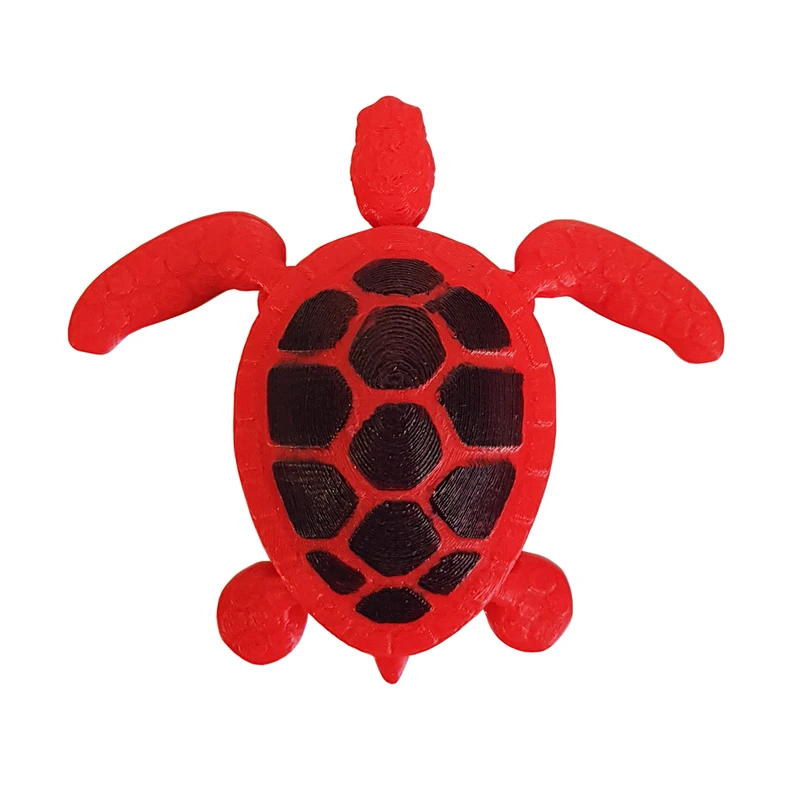 اکشن فیگور مدل لاک پشت طول 8 سانتی متر