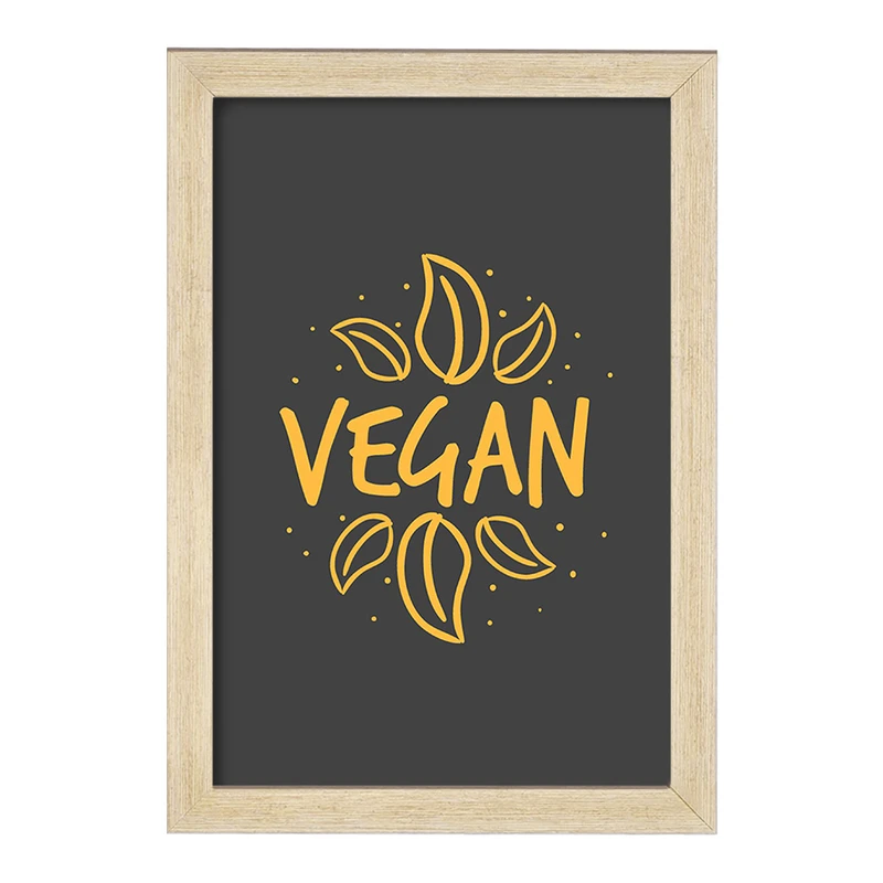 تابلو خندالو مدل وگن Vegan کد 31127