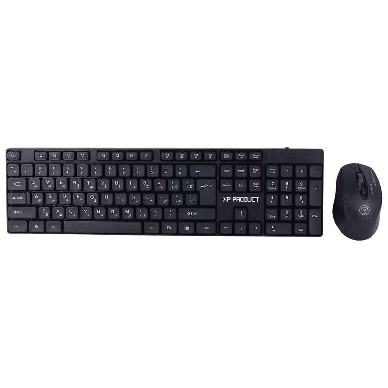 کیبورد و ماوس بی سیم ایکس پی-پروداکت مدل XP-W5900 کیبورد و ماوس بی سیم ایکس پی-پروداکت مدل XP-W5900