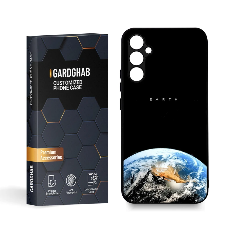 کاور گارد قاب مدل دورژله ای کهکشان مناسب برای گوشی موبایل سامسونگ Galaxy A34