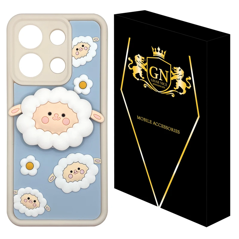 کاور قاب نایس محمدی مدل POPDOLL6 مناسب برای گوشی موبایل شیائومی Redmi Note 13 4G