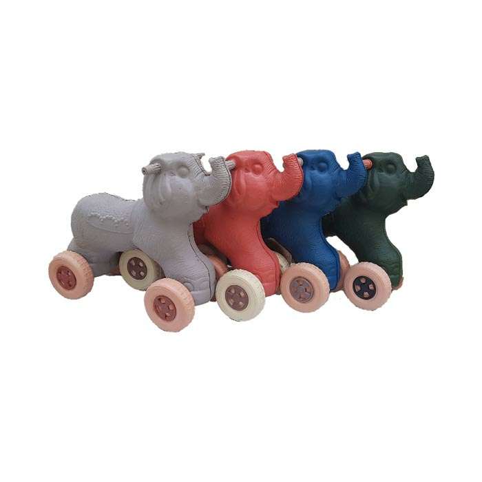 چهار چرخه کودک مدل فیل کد PE09  بسته 4 عددی