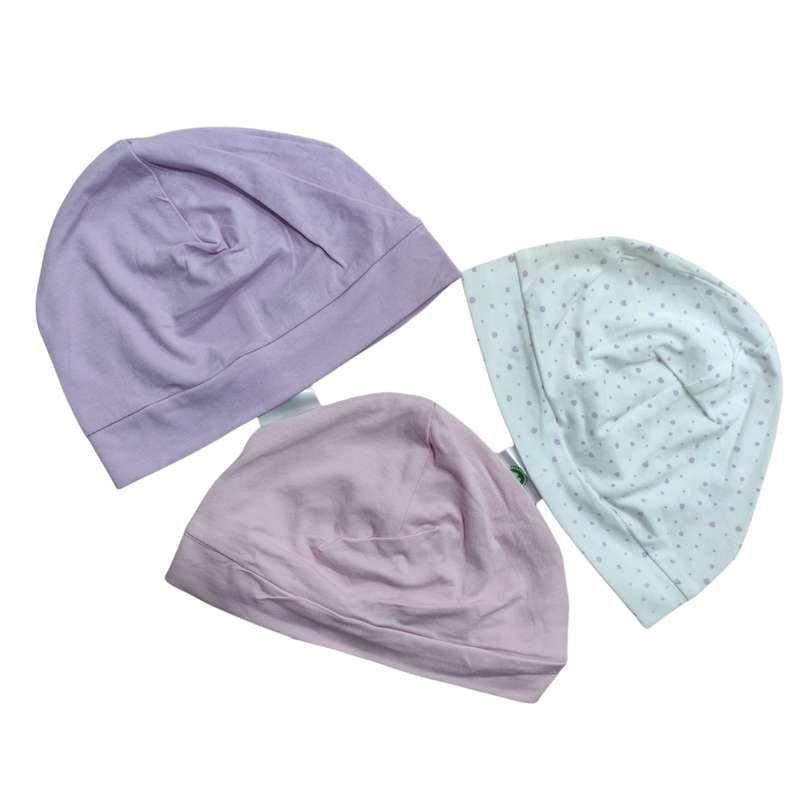 کلاه نوزادی ایمپی دیمپی مدل G420 مجموعه 3 عددی