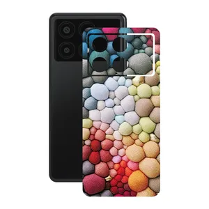 Remax cover sticker Leth model colored stone design suitable for Xiaomi Poco X6 Pro mobile phone