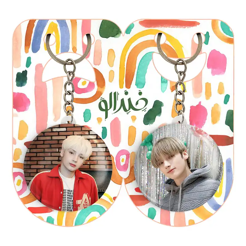 جاکلیدی خندالو مدل هیونینگ کای گروه تی اکس تی TXT کد 2000920019 مجموعه 2 عددی