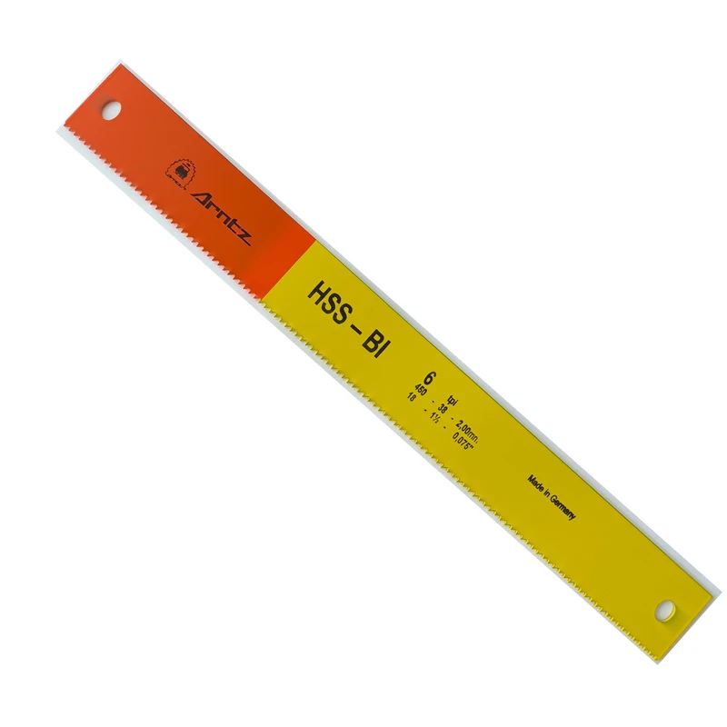 تیغه اره افقی بر ارنتز مدل BI-METAL HSS 450*38*2 6TPI