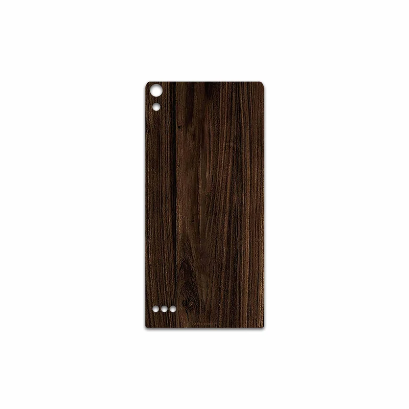 برچسب پوششی ماهوت مدل Dark Walnut Wood مناسب برای گوشی موبایل هوآوی Ascend P6