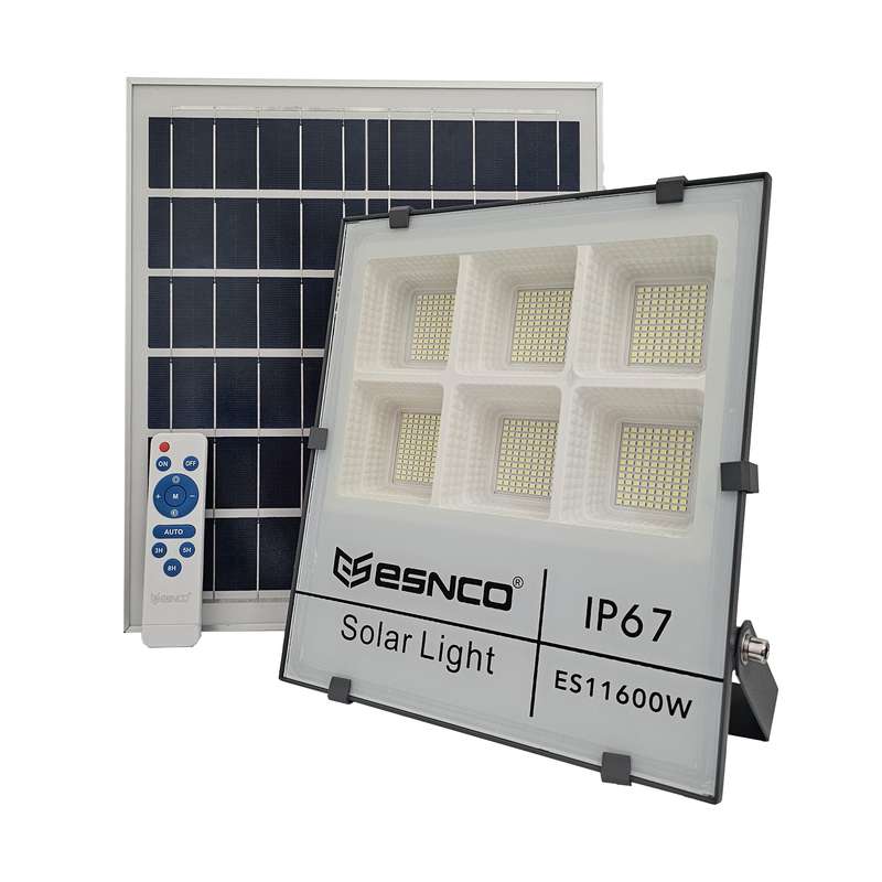 پروژکتور ال ای دی خورشیدی اسنکو مدل ES11600W ظرفیت 600 وات پروژکتور ال ای دی خورشیدی اسنکو مدل ES11600W ظرفیت 600 وات