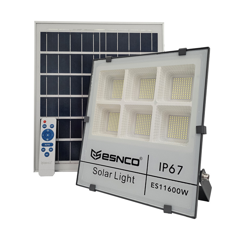 پروژکتور ال ای دی خورشیدی اسنکو مدل ES11600W ظرفیت 600 وات پروژکتور ال ای دی خورشیدی اسنکو مدل ES11600W ظرفیت 600 وات