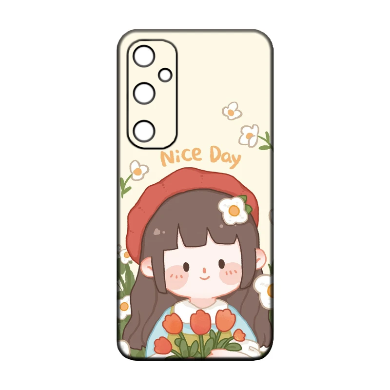 کاور طرح دخترانه کد 41 مناسب برای گوشی موبایل سامسونگ Galaxy A56