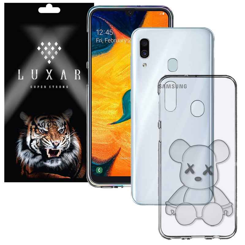 کاور لوکسار مدل Bear Brick مناسب برای گوشی موبایل سامسونگ Galaxy A20 / A30 2