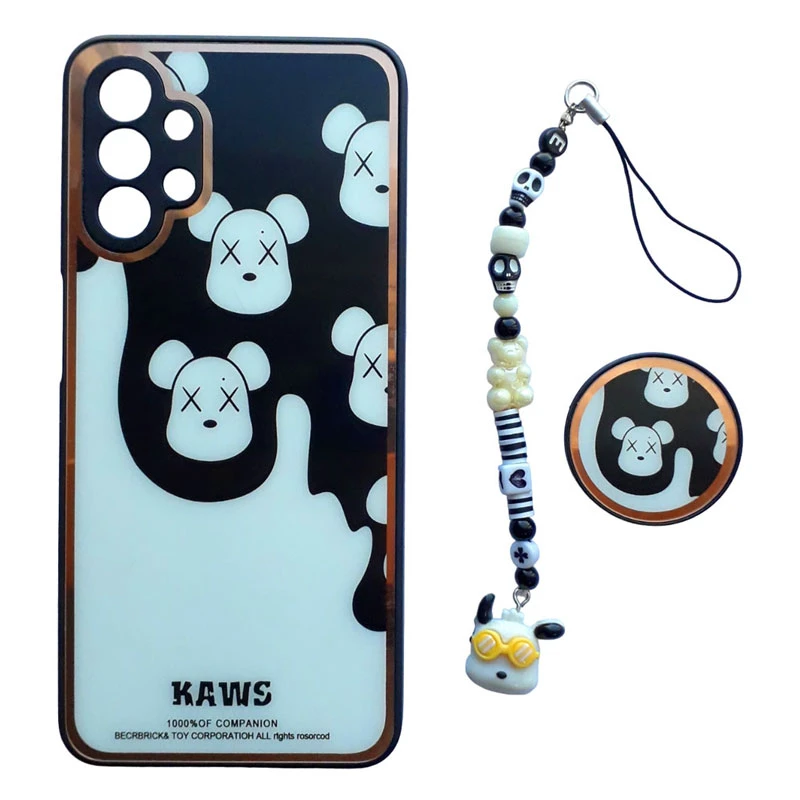  کاور کد A11612 مناسب برای گوشی موبایل سامسونگ Galaxy A52 4G / A52 5G / A52s به همراه پایه نگهدارنده و بند آویز