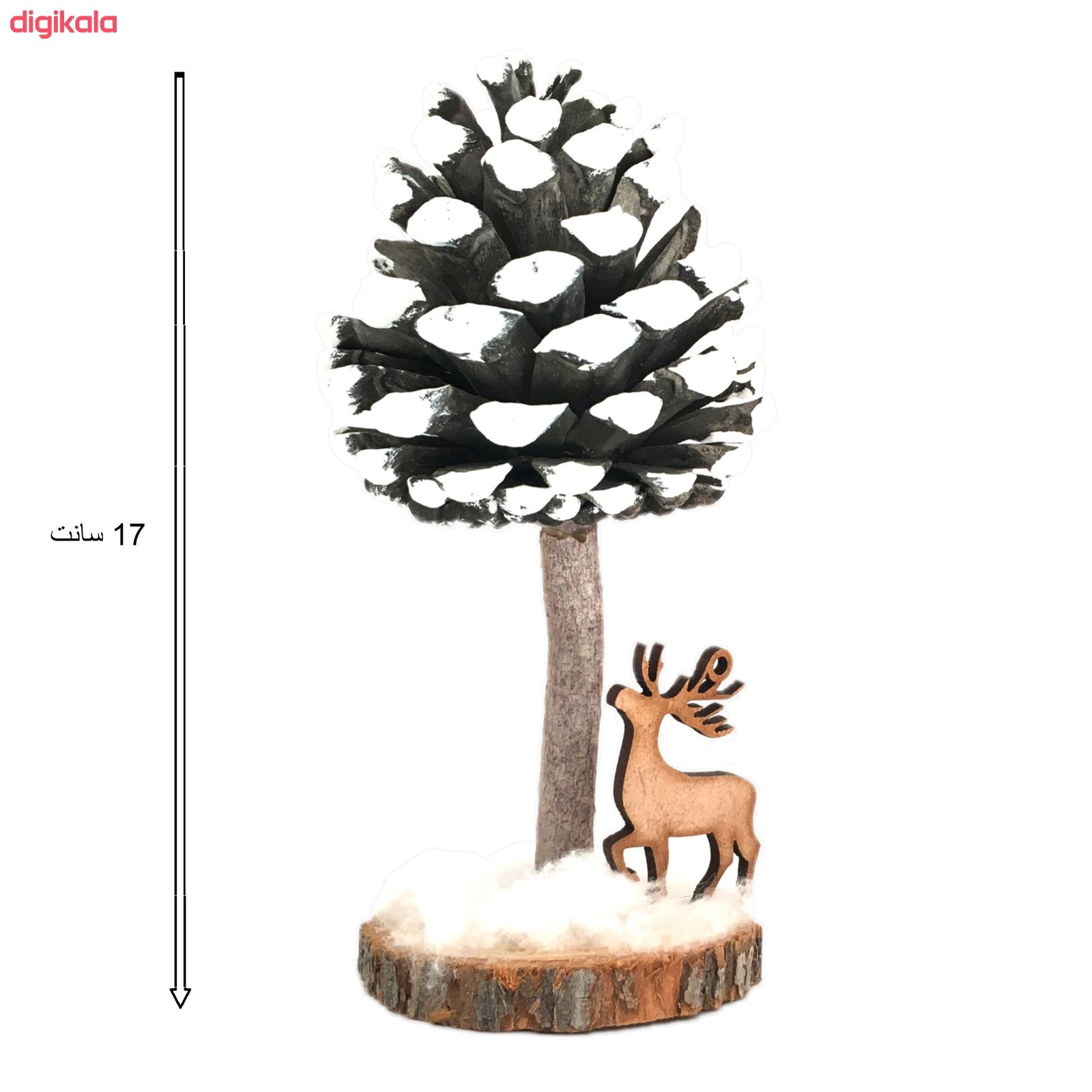  خرید اینترنتی با تخفیف ویژه استند تزئینی مدل درخت کاج