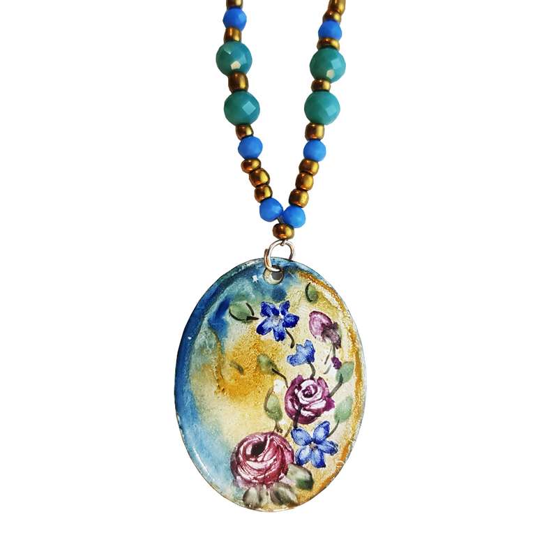 گردنبند زنانه مدل شیوا