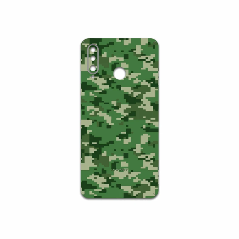 برچسب پوششی ماهوت مدل Army-Green-Pixel مناسب برای گوشی موبایل هوآوی P30 Lite (48 MP Camera)