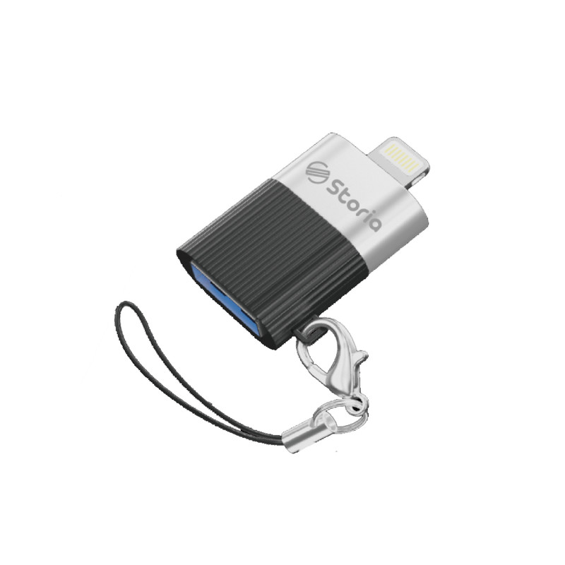 مبدل USB OTG به لایتنینگ استوریا مدل ST-T1