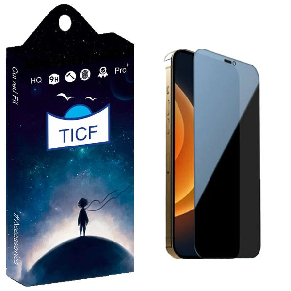 محافظ صفحه نمایش تی ای سی اف مدل  T4K مناسب برای گوشی موبایل اپل IPHONE 12 PROMAX