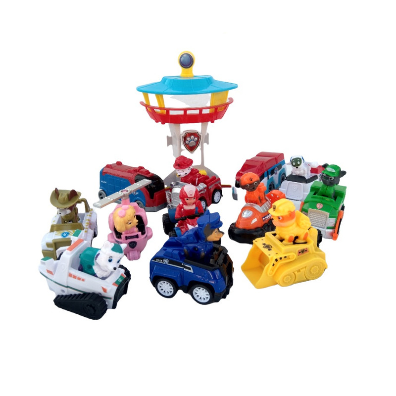 ماشین بازی سگهای نگهبان  مدل br22 مجموعه 22 عددی