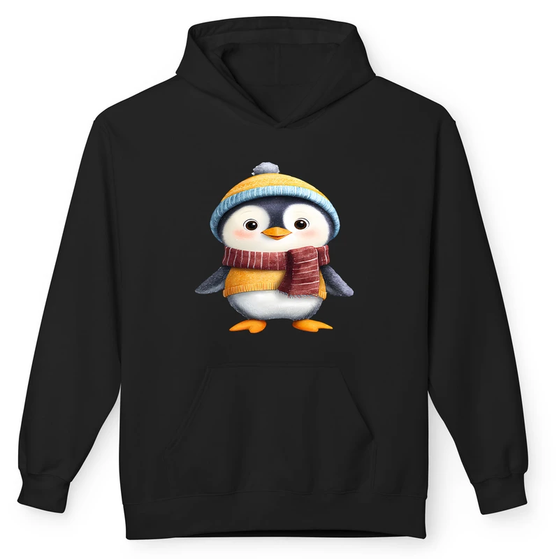 هودی مردانه پاد آفرین مدل پنگوئن کوچولو کد 01