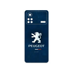 MAHOOT Peugeot-Logo Cover Sticker for Xiaomi Poco X4 Pro 5G