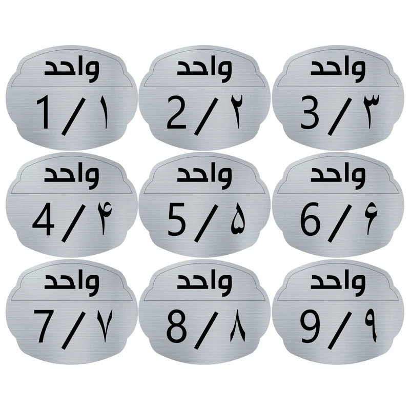 تابلو نشانگر کد 3441 مجموعه 9 عددی