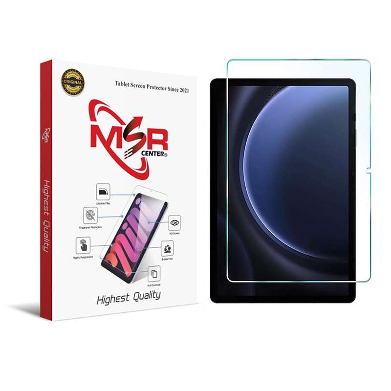 محافظ صفحه نمایش مدل MSR - ESD مناسب برای تبلت سامسونگ Galaxy Tab S9 Plus/S9 FE Plus محافظ صفحه نمایش مدل MSR - ESD مناسب برای تبلت سامسونگ Galaxy Tab S9 Plus/S9 FE Plus