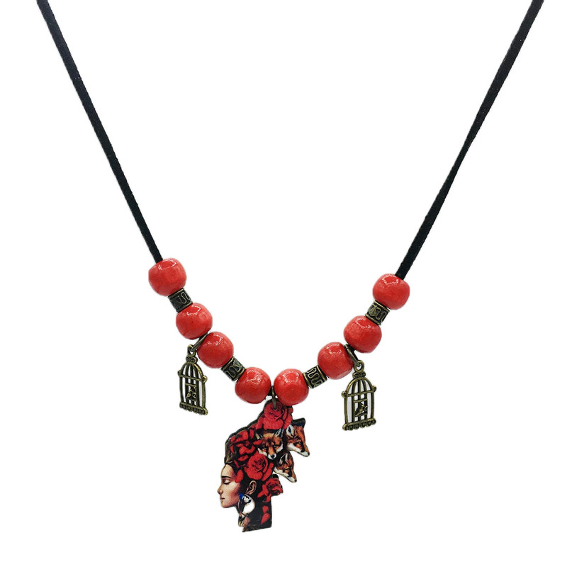 گردنبند دخترانه مدل فاکسی لیدی کد g015 گردنبند دخترانه مدل فاکسی لیدی کد g015